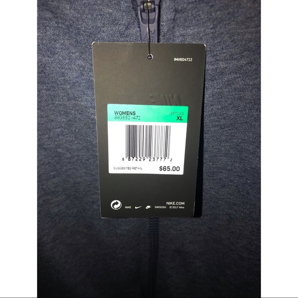 Nike Women’s Full Zip Fleece Jacket - Picture 4 of 5